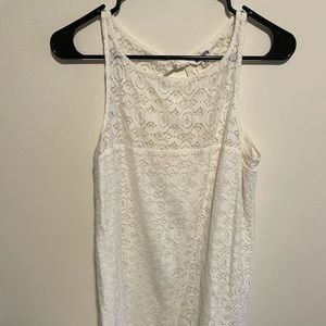 White Eyelet Dress